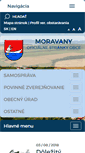 Mobile Screenshot of obecmoravany.sk
